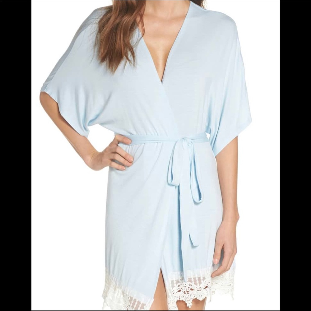 Plum Pretty Sugar bridesmaid robe